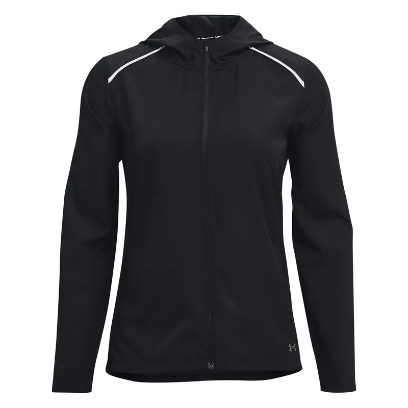 Storm Hooded Veste Running Femmes-Noir