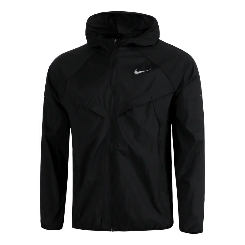 Stride Veste running Hommes - noir