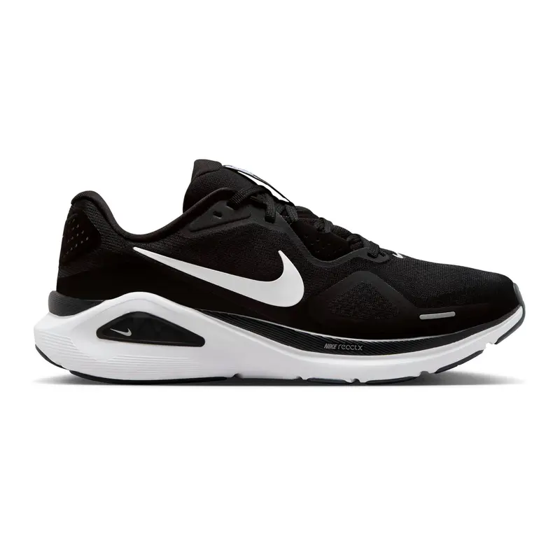 Structure 26 Chaussure de running avec stabilisateurs Hommes-noir, blanc