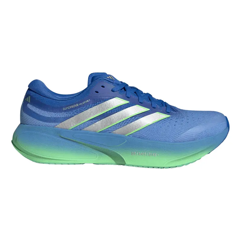 Supernova Solution 3 Chaussure de running avec stabilisateurs Hommes - bleu, gris