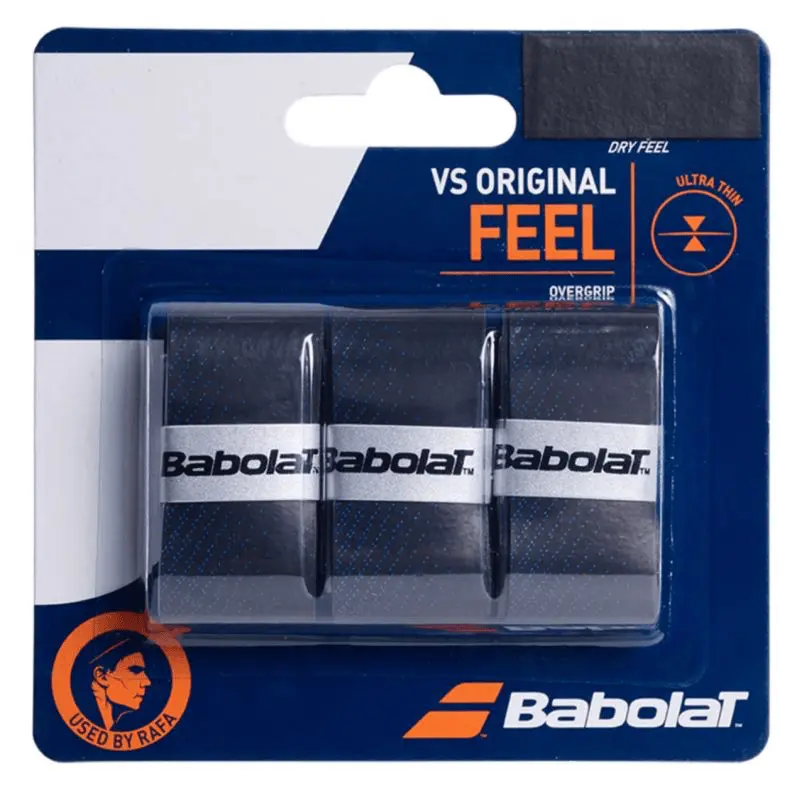 SURGRIPS BABOLAT VS ORIGINAL NOIR BLEU (x3)