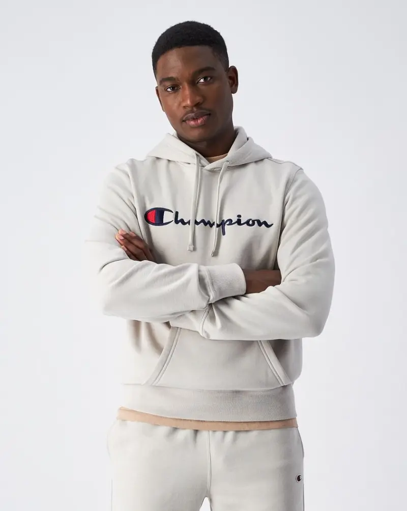 Sweat À Capuche Champion - Beige