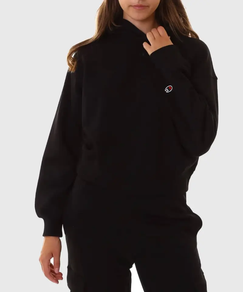 Sweat À Capuche Champion Femme Hooded - Noir
