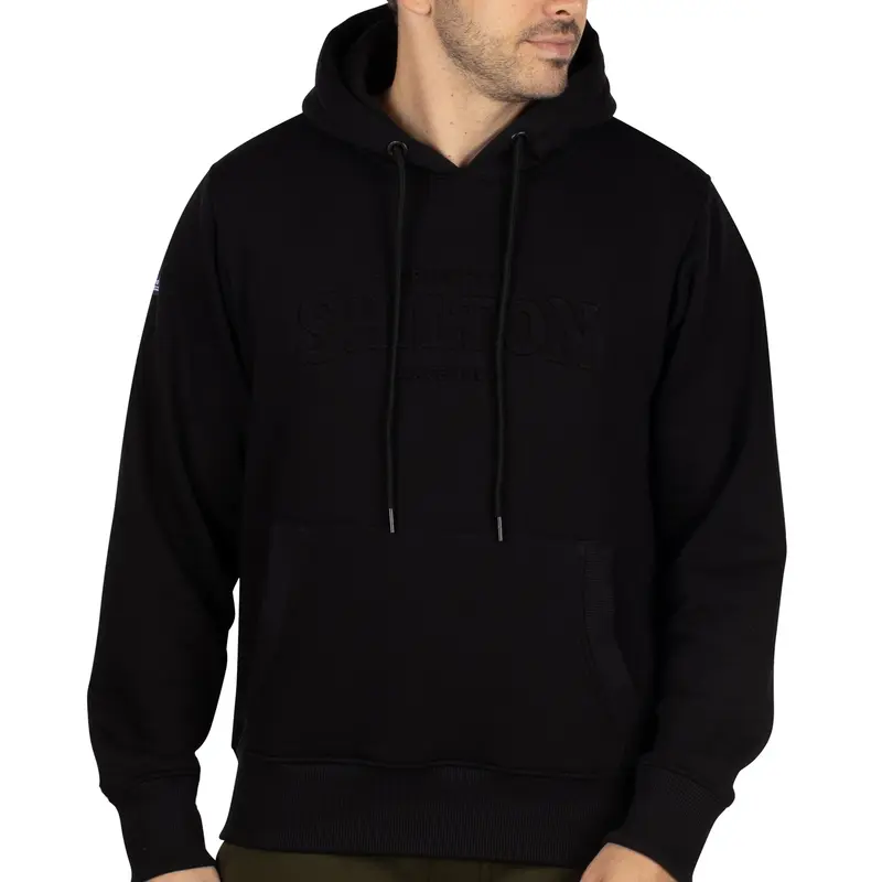 Sweat à capuche embossing