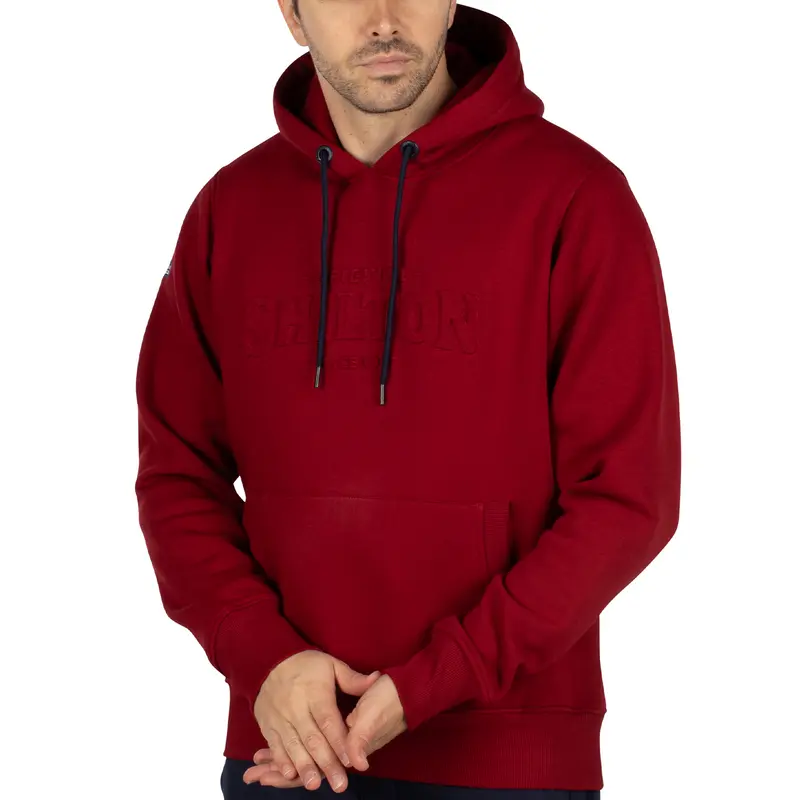 Sweat à capuche embossing