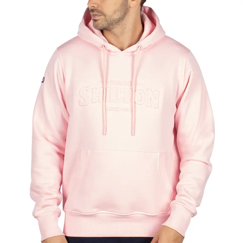 Sweat à capuche embossing