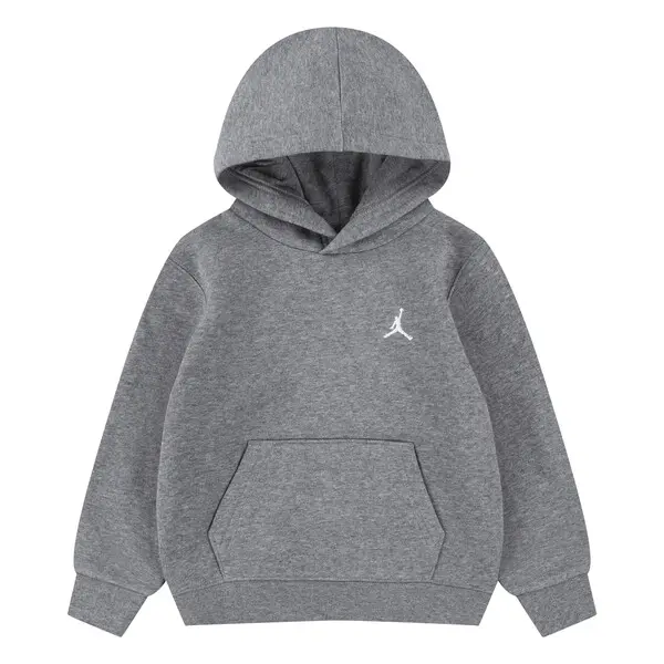 Sweat à Capuche Enfant Jordan Brooklyn Gris