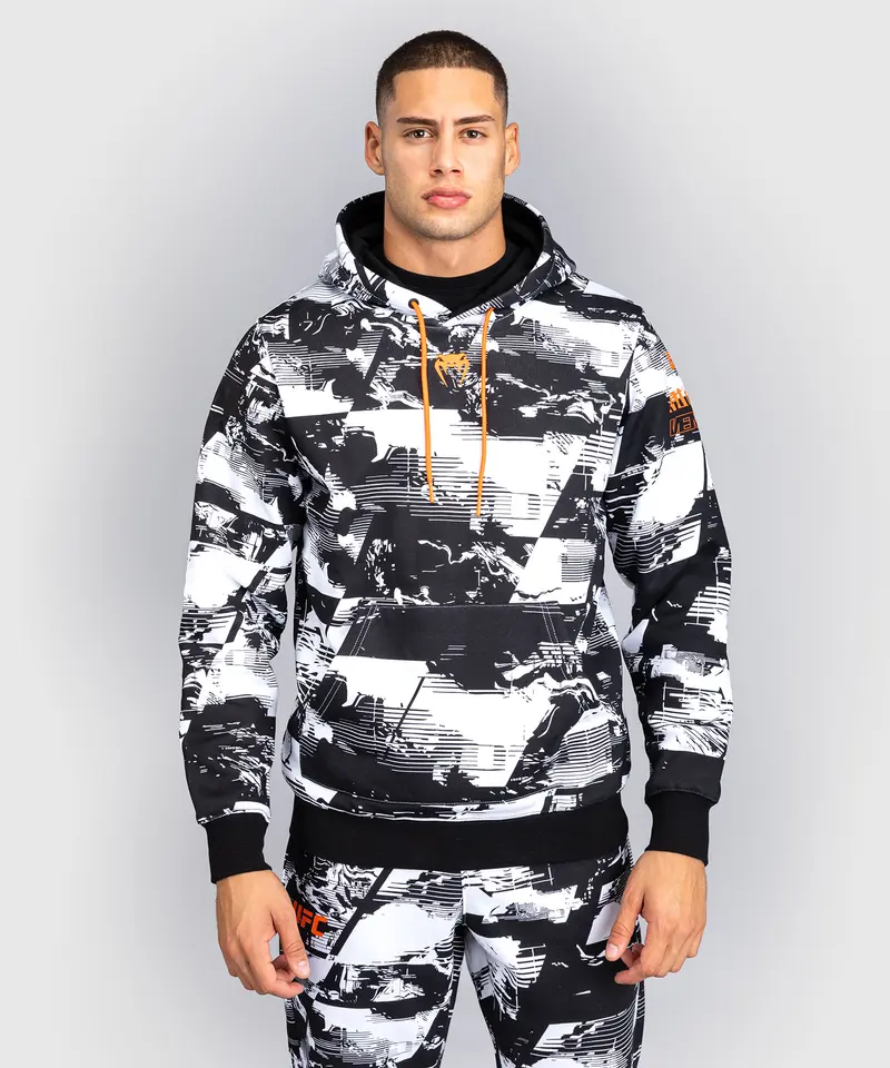 Sweat à capuche Homme UFC Zenith by Venum Authentic Fight Week - Blanc