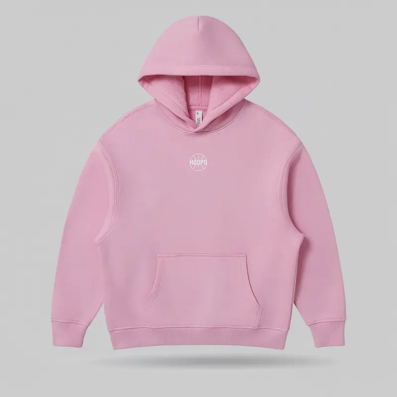 Sweat à Capuche Hoops Performance Pink
