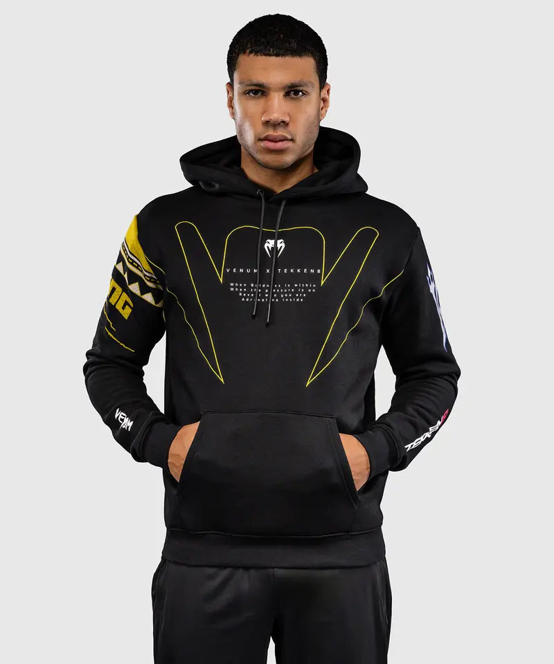 Sweat à Capuche King Venum x TEKKEN 8 - Noir/Jaune