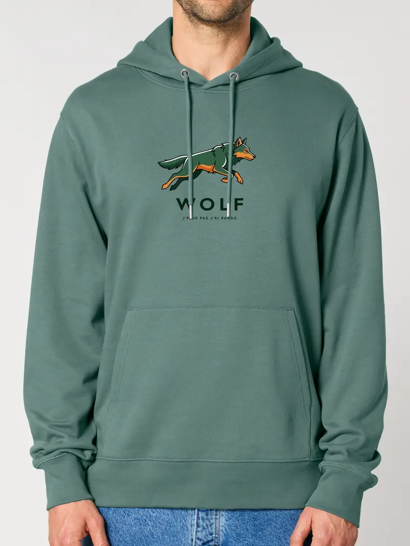 Sweat à Capuche Loup