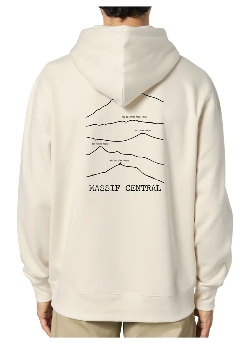 Sweat à Capuche Massif Central | Ligne