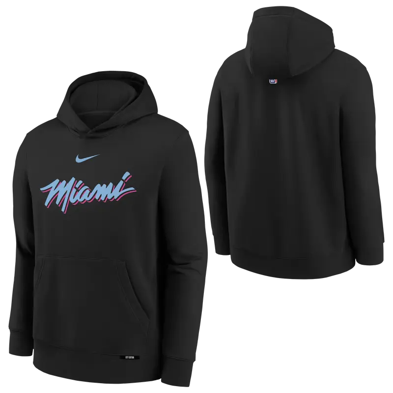 Sweat à Capuche Nike NBA WDMK City Edition Miami Heat Enfant