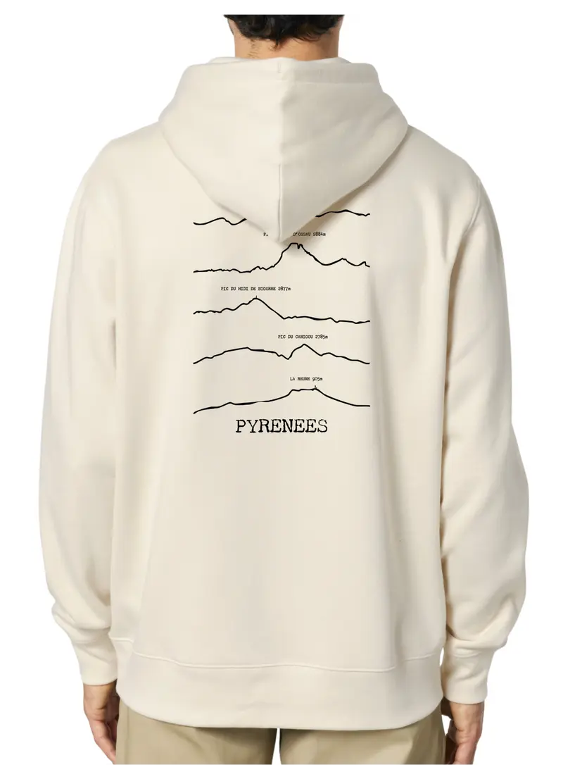 Sweat à Capuche Pyrénées | Ligne