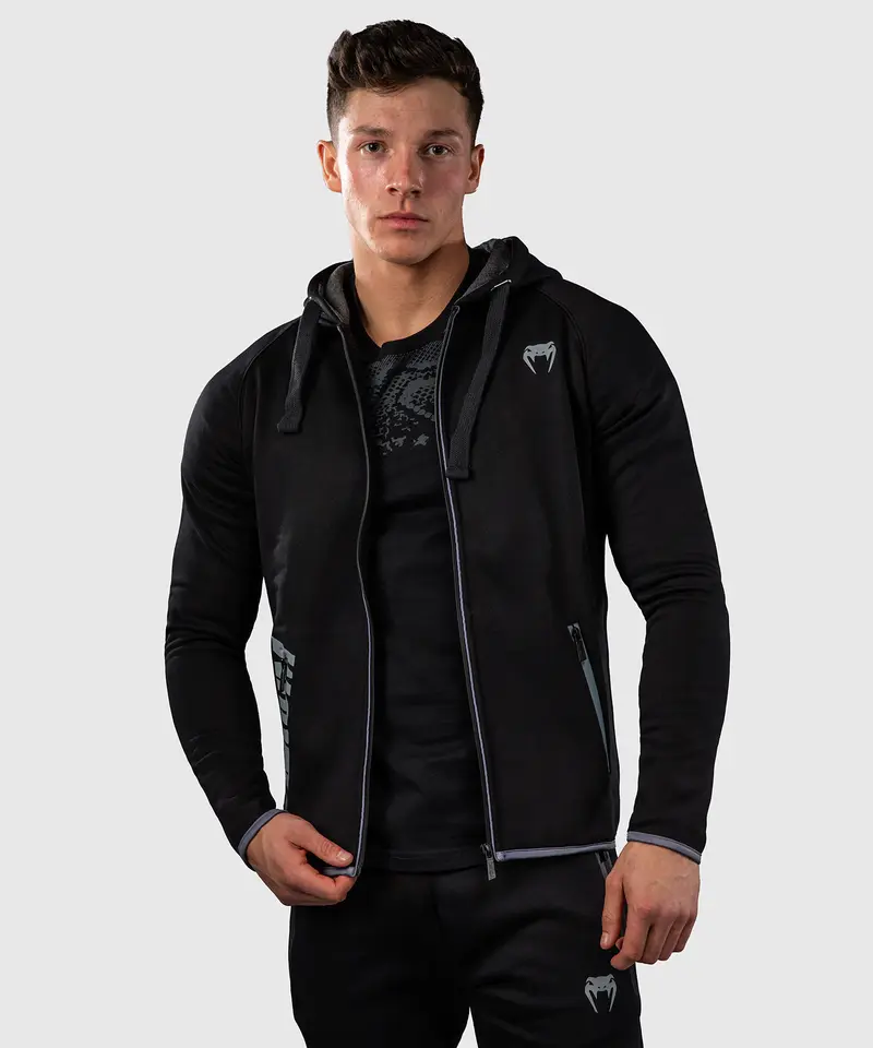 Sweat à capuche Venum – Noir/Gris