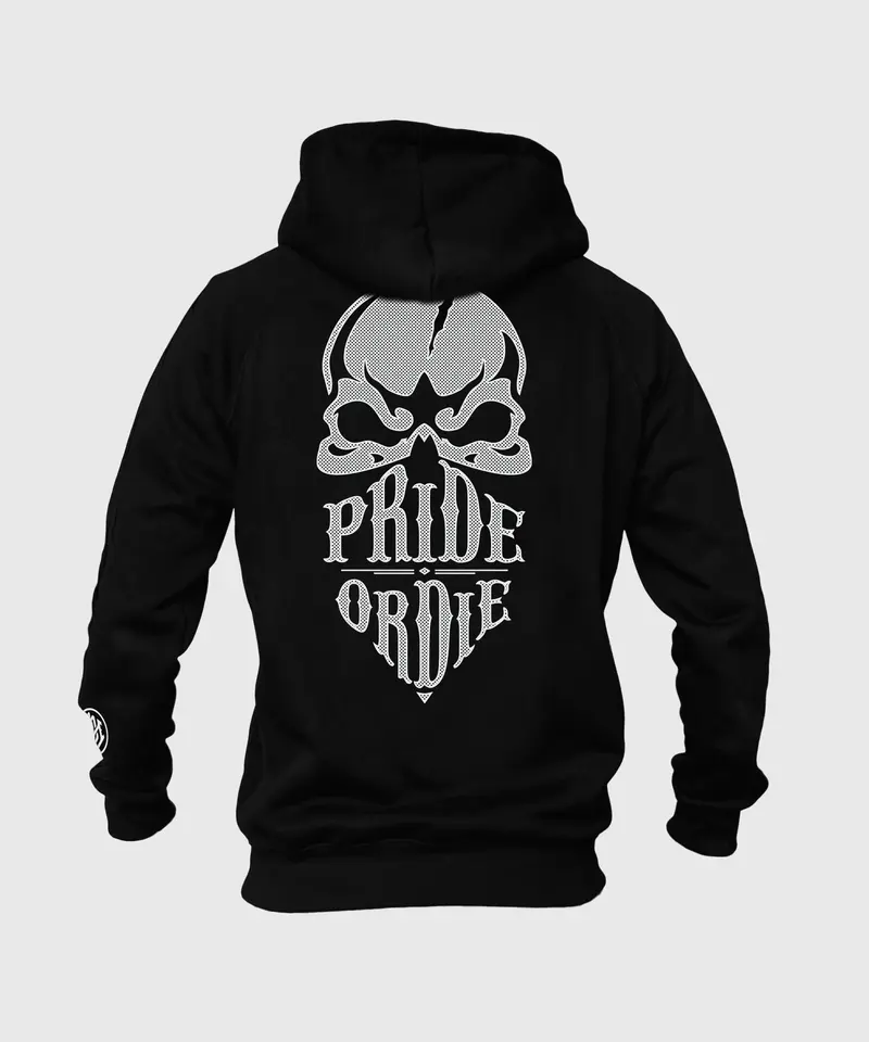 Sweat À Capuche Zippé Pride Or Die Reckless - Noir/Blanc
