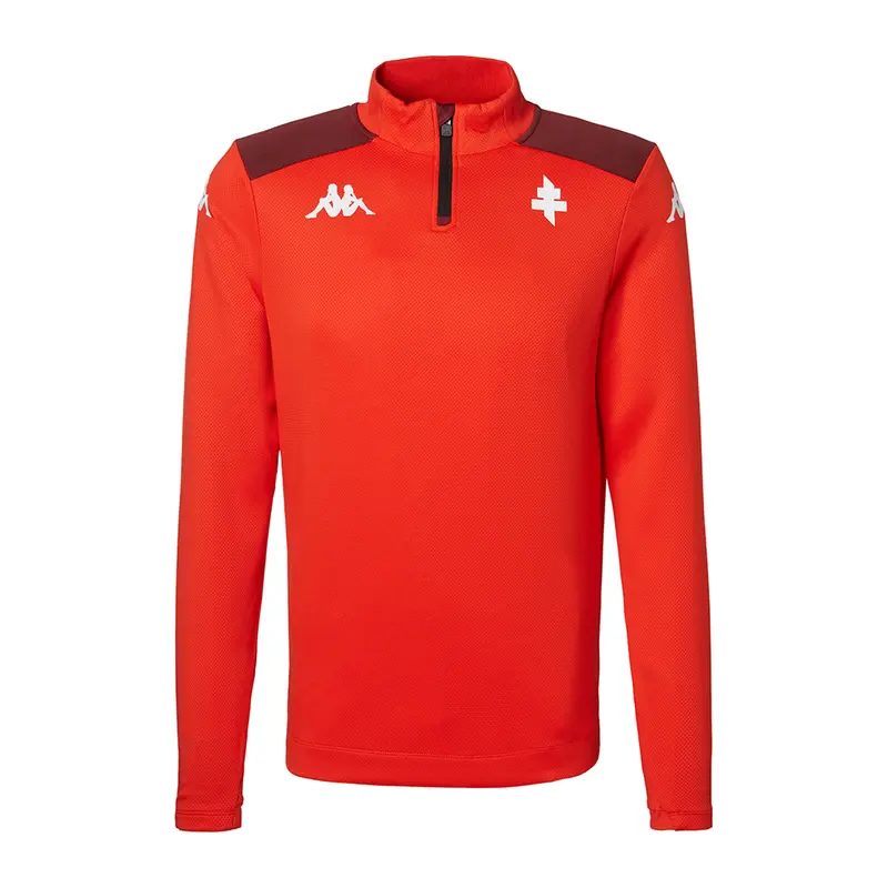 Sweat col zippé Ablas Pro 5 FC Metz Orange enfant