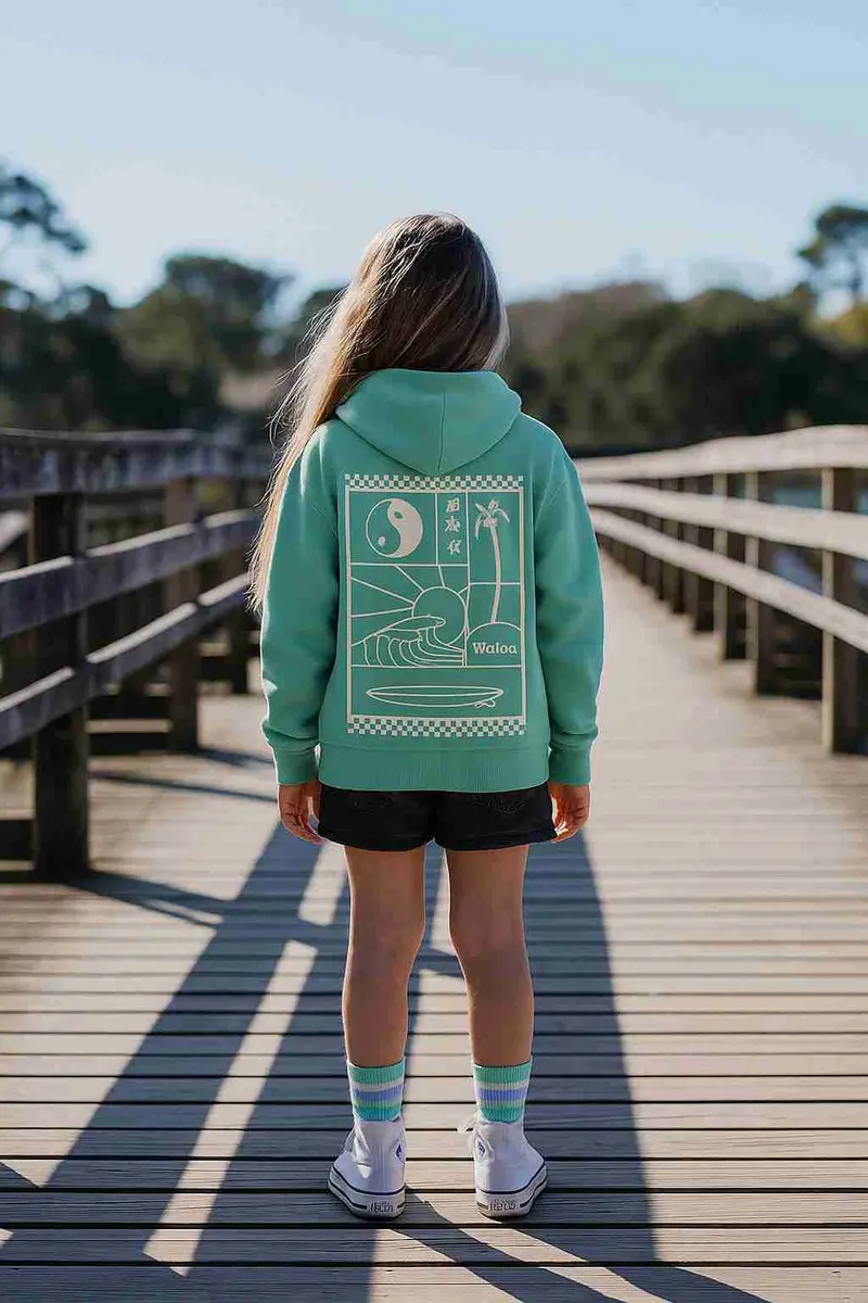 Sweat enfant capuche Soléa