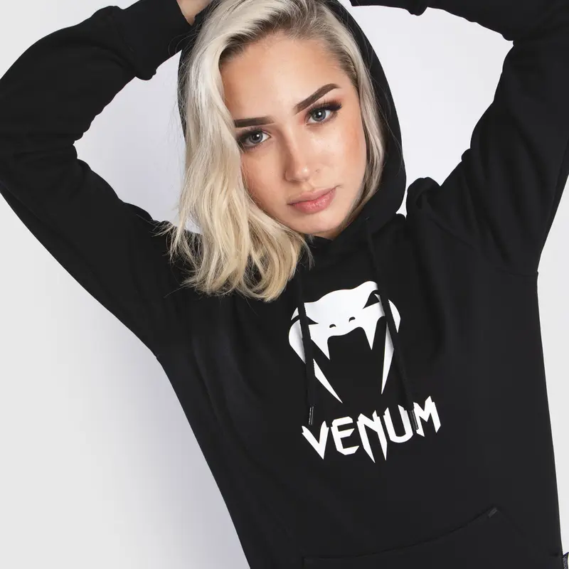 Sweatshirt à Capuche Venum Classic - Pour Femmes - Noir
