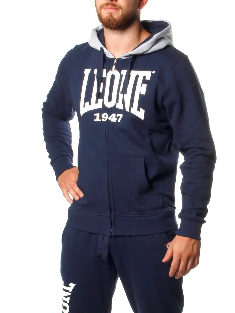 Sweatshirt à zip Leone