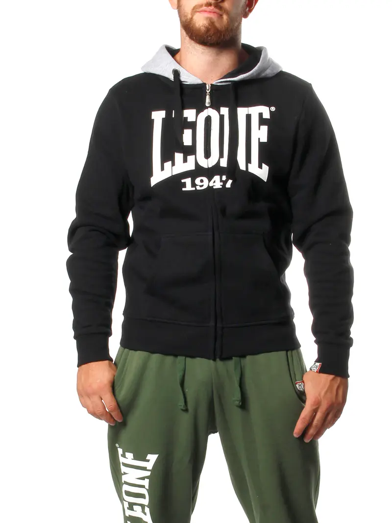 Sweatshirt à zip Leone