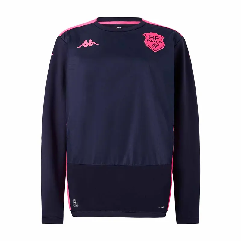 Sweatshirt Apron Pro 8 Stade Francais Paris 25/26 Bleu Enfant