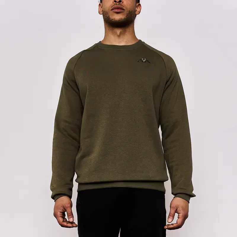 Sweatshirt homme Caimali Sportswear Vert