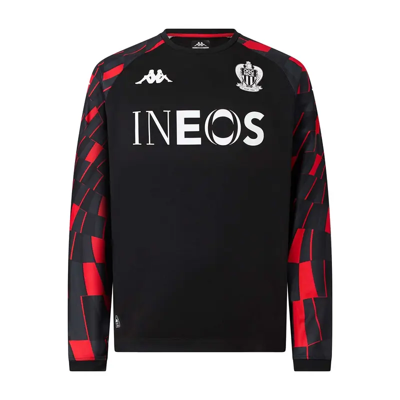 Sweatshirt Mekolopre Pro OGC Nice 25/26 Noir Enfant