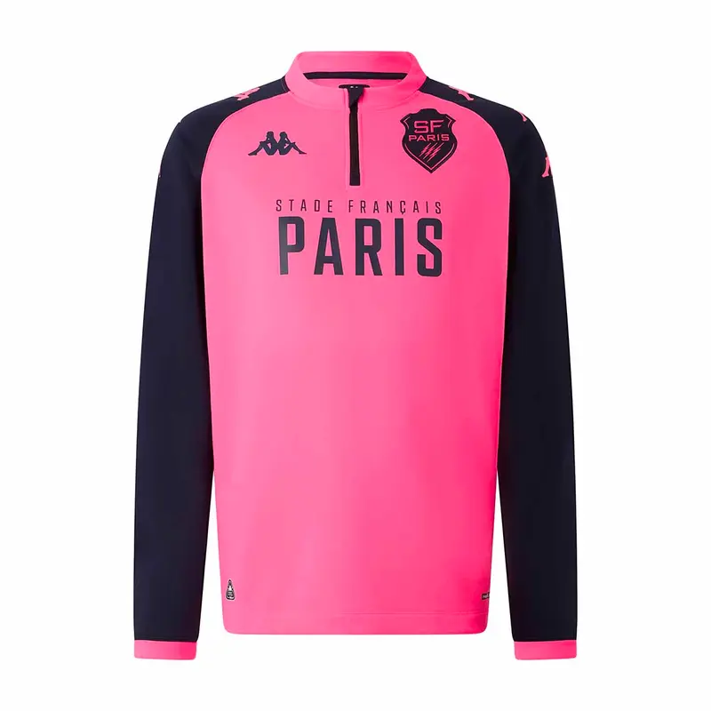 Sweatshirt Muzira Pro Stade Francais Paris 25/26 Rose Homme