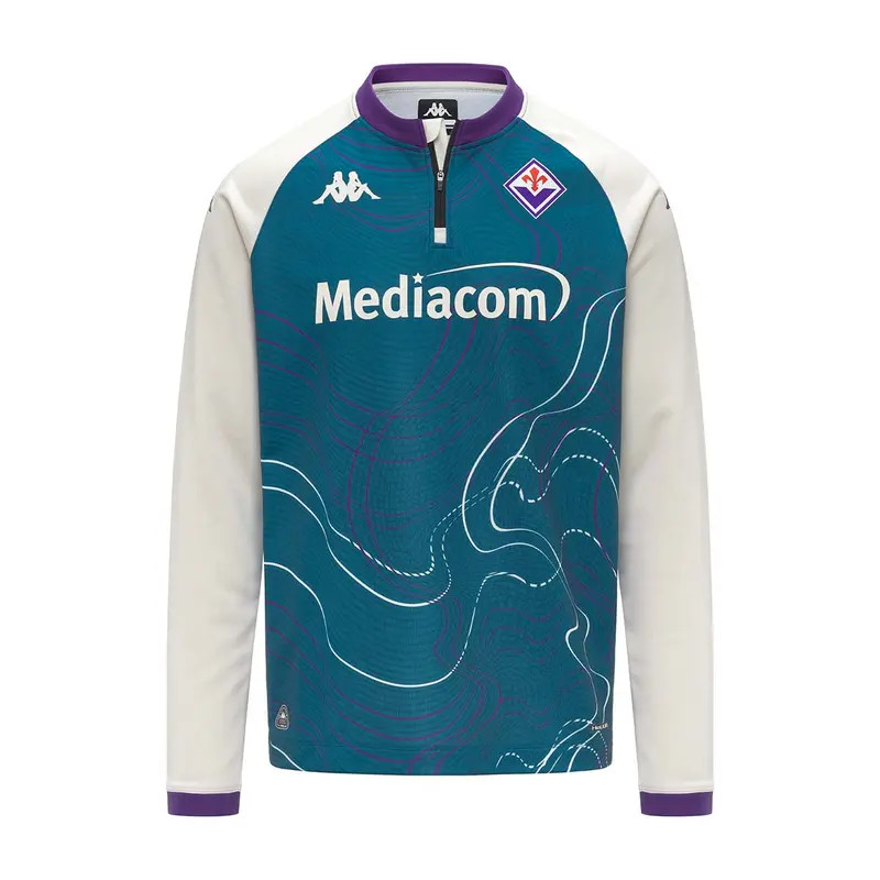 Sweatshirt Muzirapre Pro ACF Fiorentina 25/26 Bleu Homme