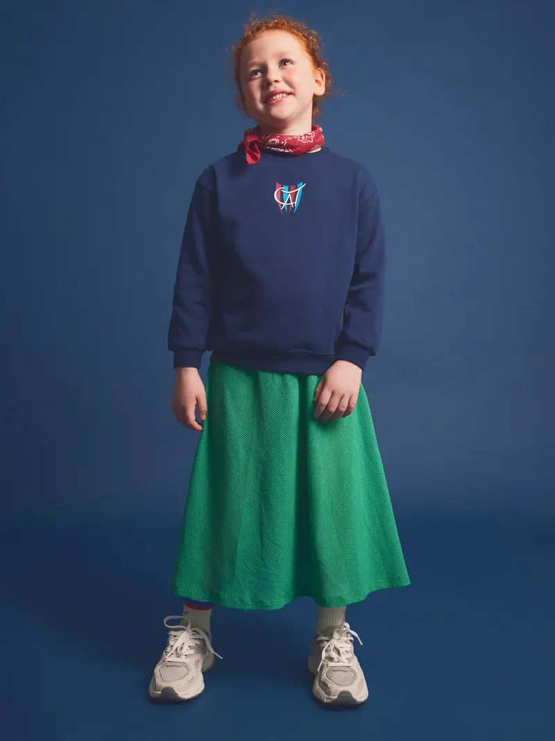 Sweatshirt navy Cat Barça - Kids