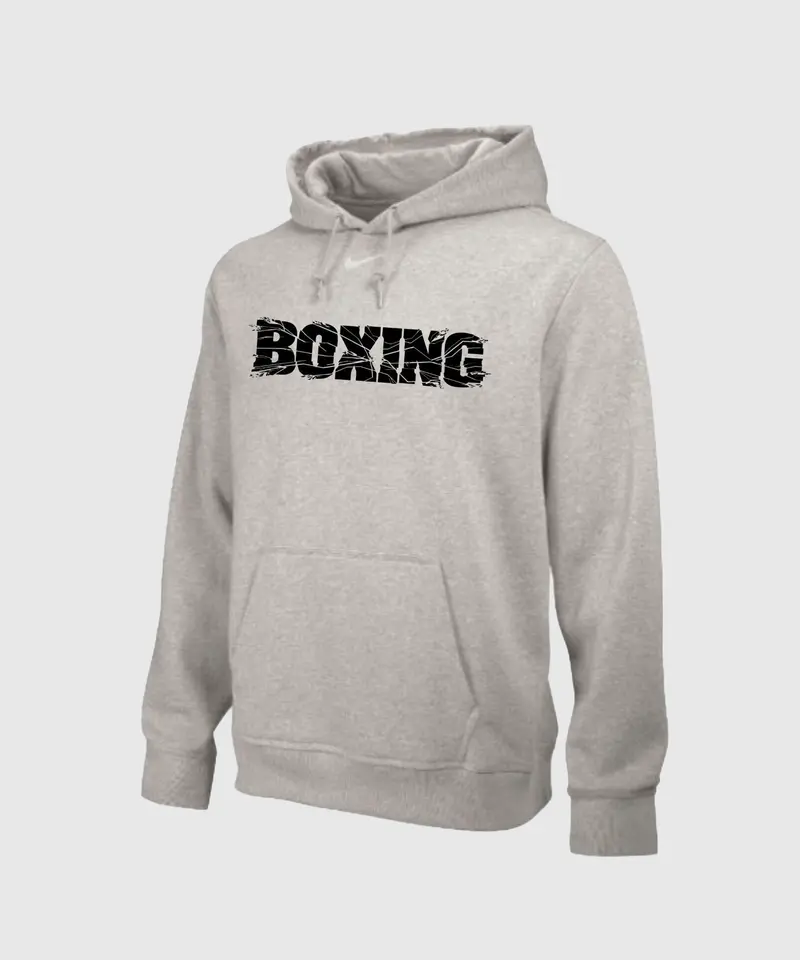 Sweatshirt Nike Boxing - Gris Chiné/Noir