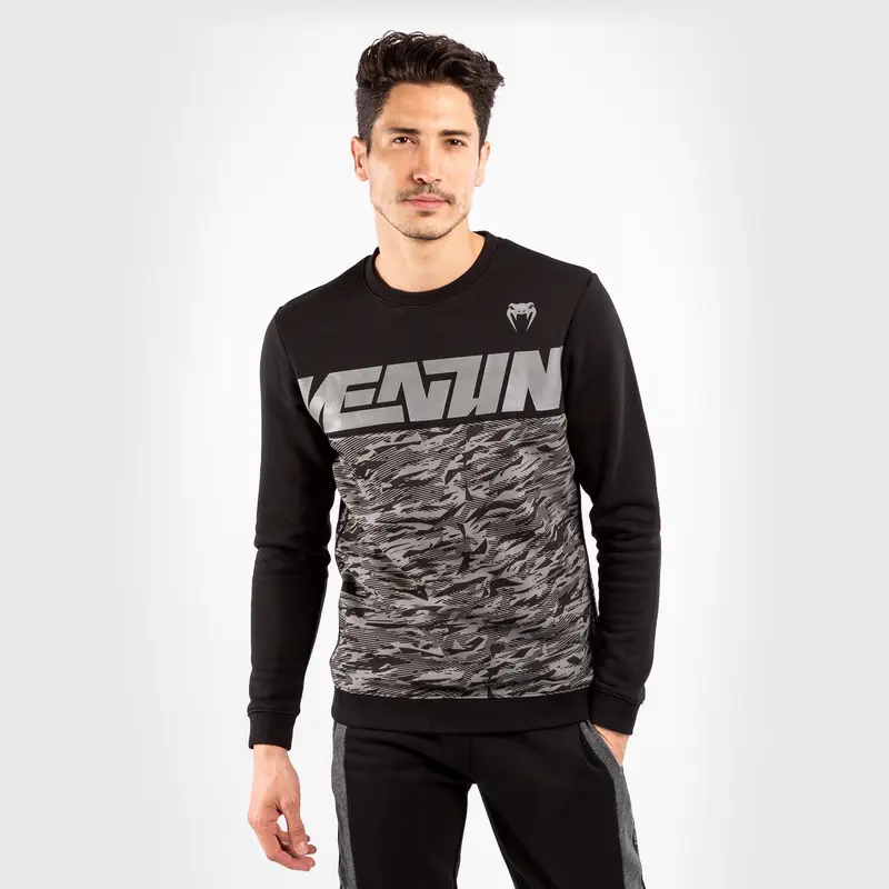 Sweatshirt Venum Connect – Noir/Camo Foncé