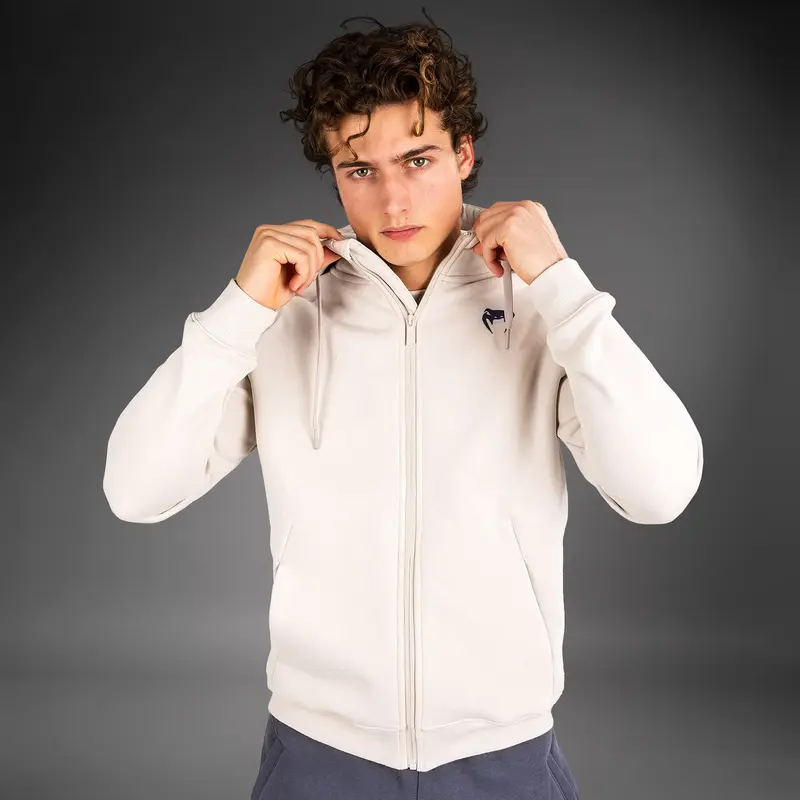 Sweatshirt Zippé à Capuche Venum Strikeland - Greige