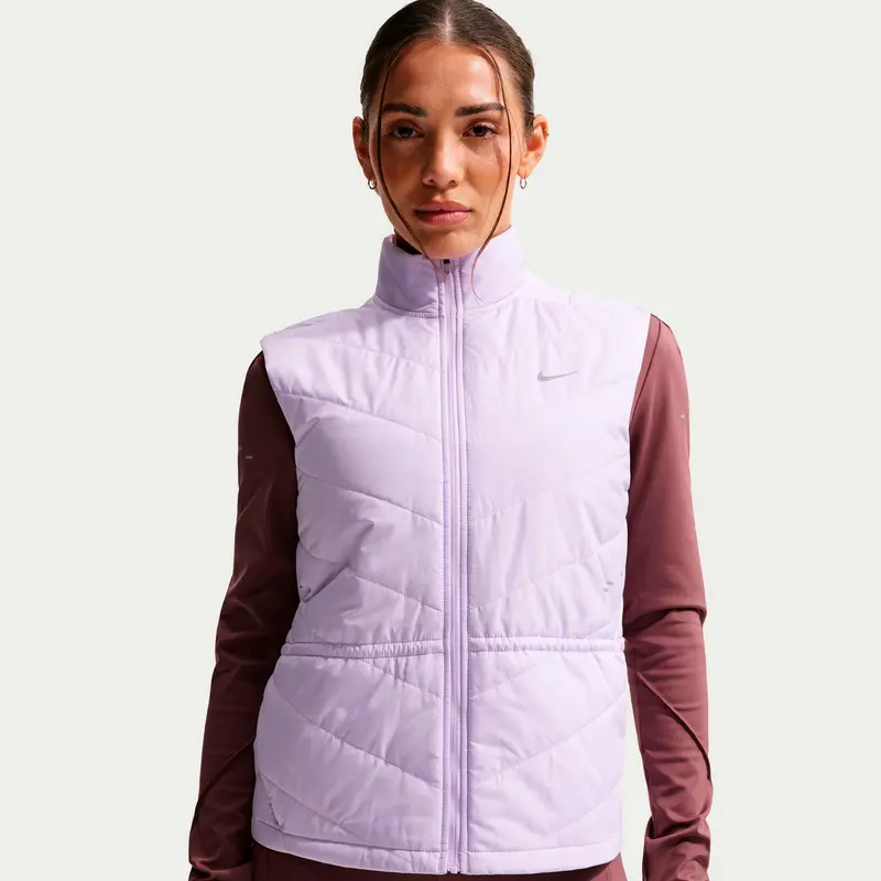 Swift Gilets de course Femmes - violet, argent