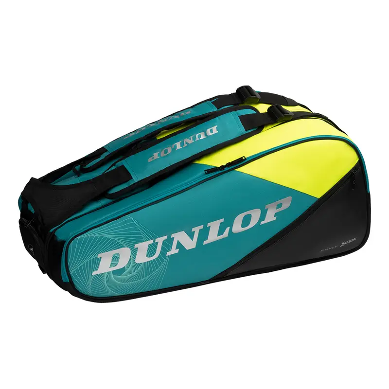 SX Performance Housse De Raquette 8er-Noir,Turquoise