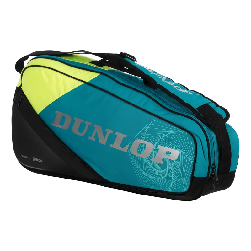SX SX Performance Housse de raquette -turquoise, jaune