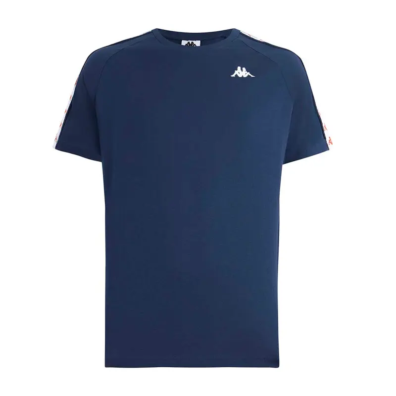 T-Shirt 222 Banda Coen Slim Bleu Homme