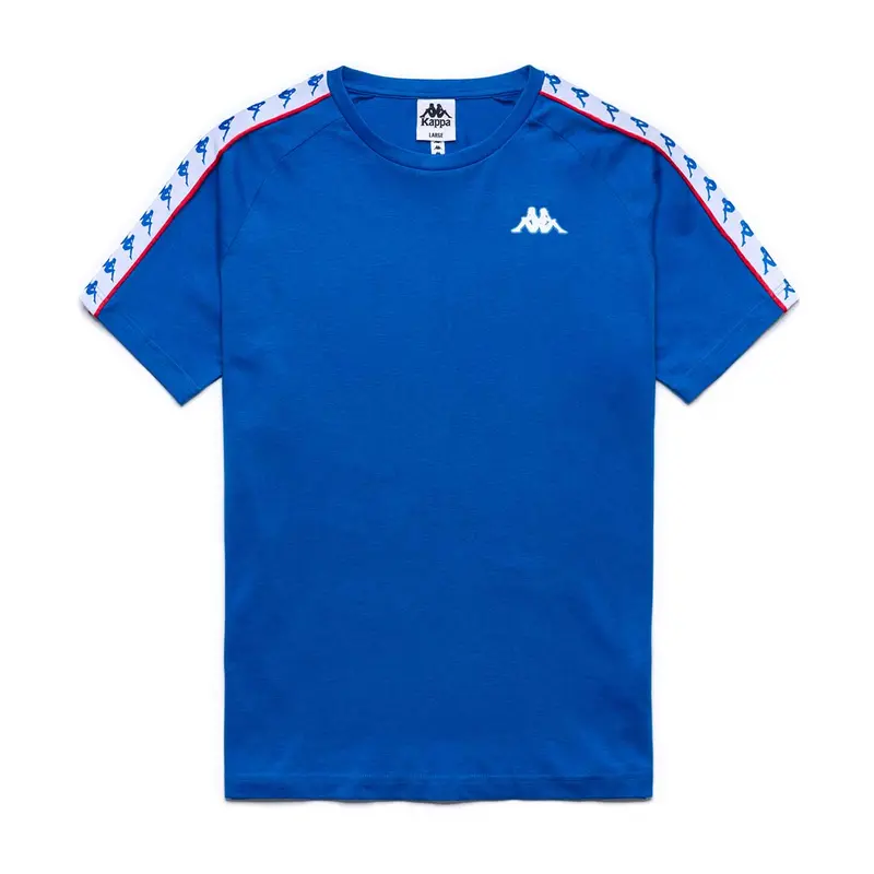 T-Shirt 222 Banda Coen Slim Bleu Homme