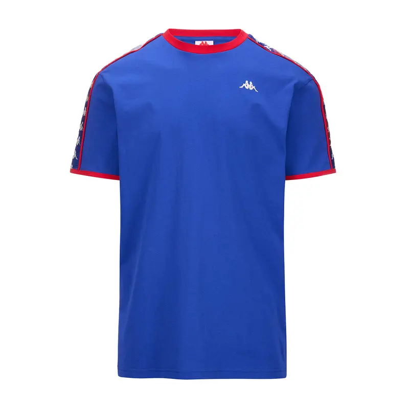 T-shirt 222 Banda Lilogt Graphiktape Bleu Homme