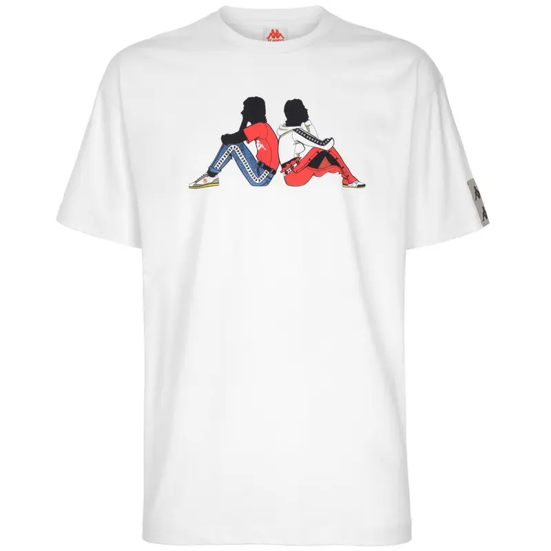T-shirt 222 Banda Pop Blanc Homme