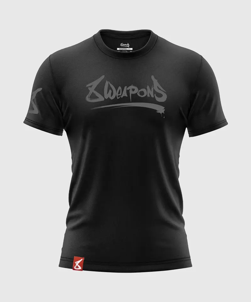 T-Shirt 8 Weapons Unlimited 2.0 - Noir/Noir