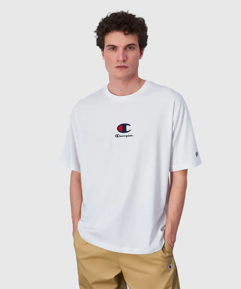 T-Shirt À Manches Courtes Champion Legacy - Blanc