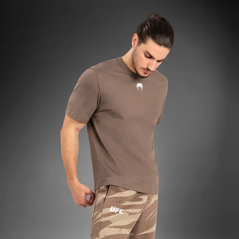 T-Shirt À Manches Courtes pour Hommes UFC Adrenaline by Venum Fight Week - Bronze