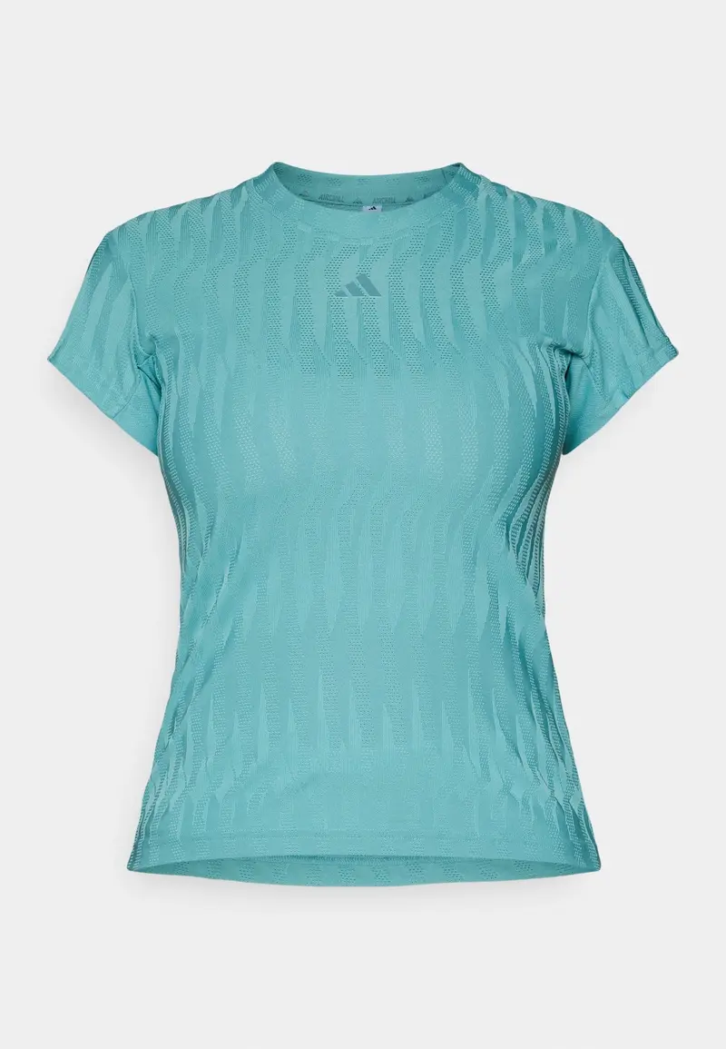 T-SHIRT ADIDAS PERFORMANCE FREELIFT POWDER TEAL FEMMES