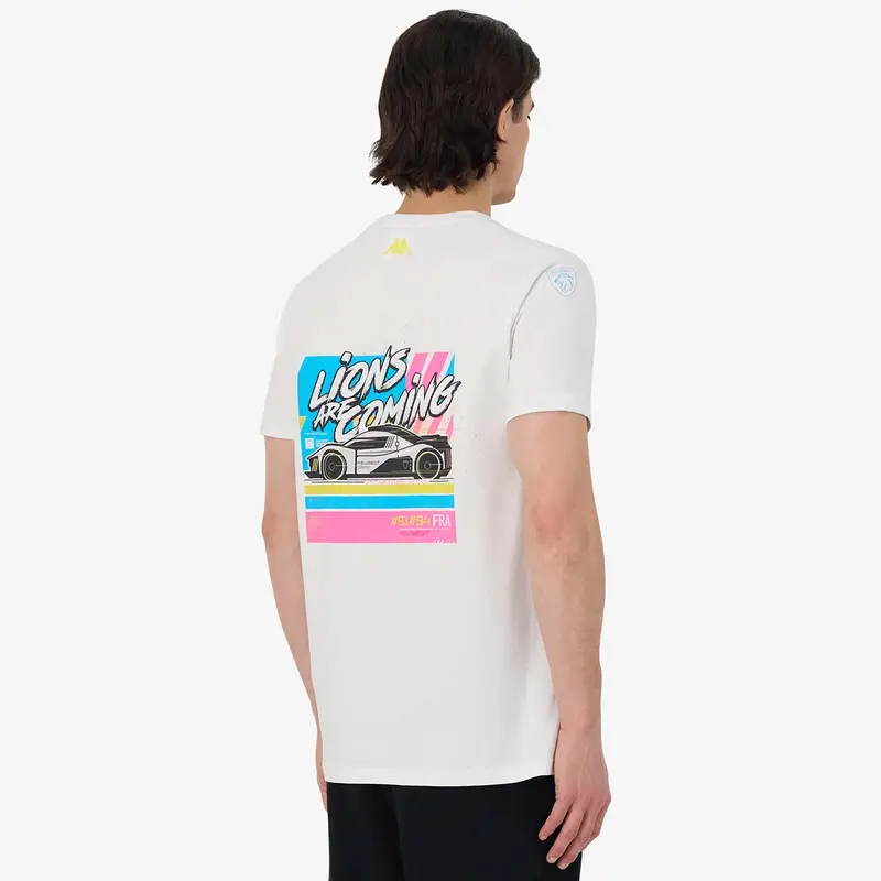 T-Shirt Allergraph Peugeot Sport 2025 Blanc Homme