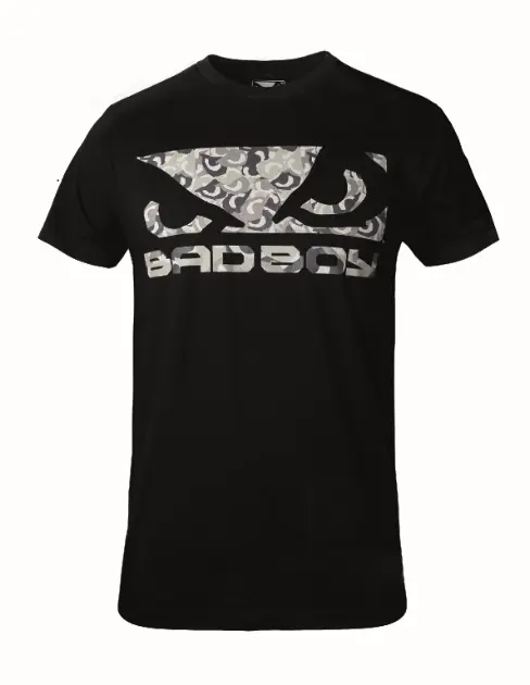 T-Shirt Bad Boy - Noir/Camo