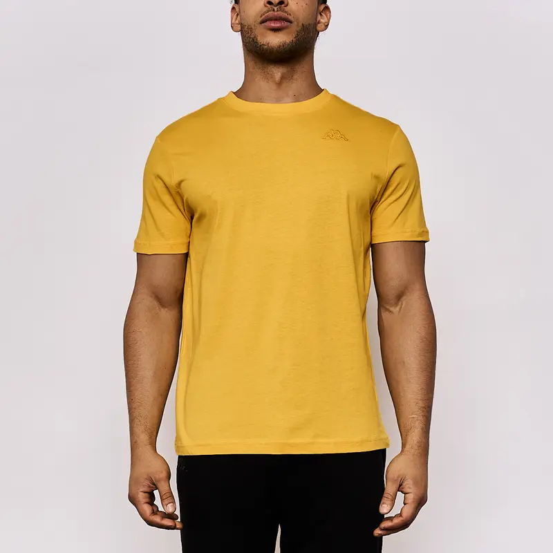 T-shirt Cafers Jaune Homme