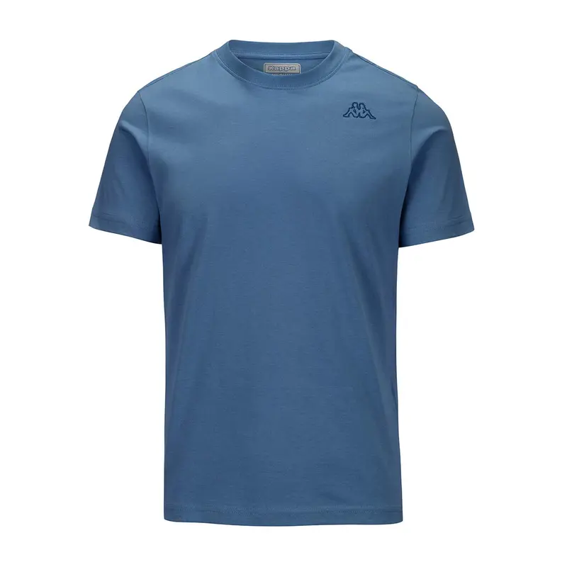 T-shirt Cafers Slim Bleu Homme