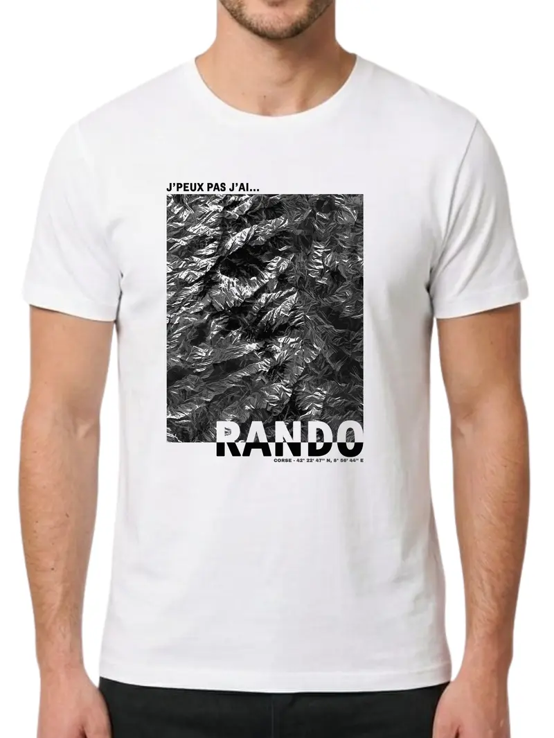 T-shirt "Corse Relief"